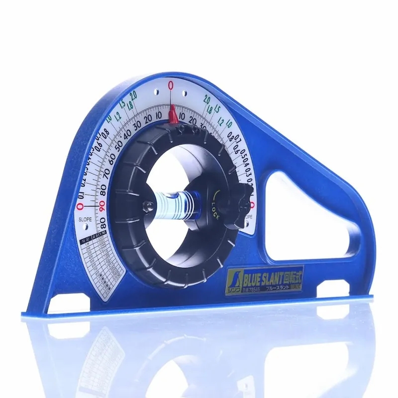 Ruční Výroba Úhloměr pro měření sklonů s vodováhou SHINWA