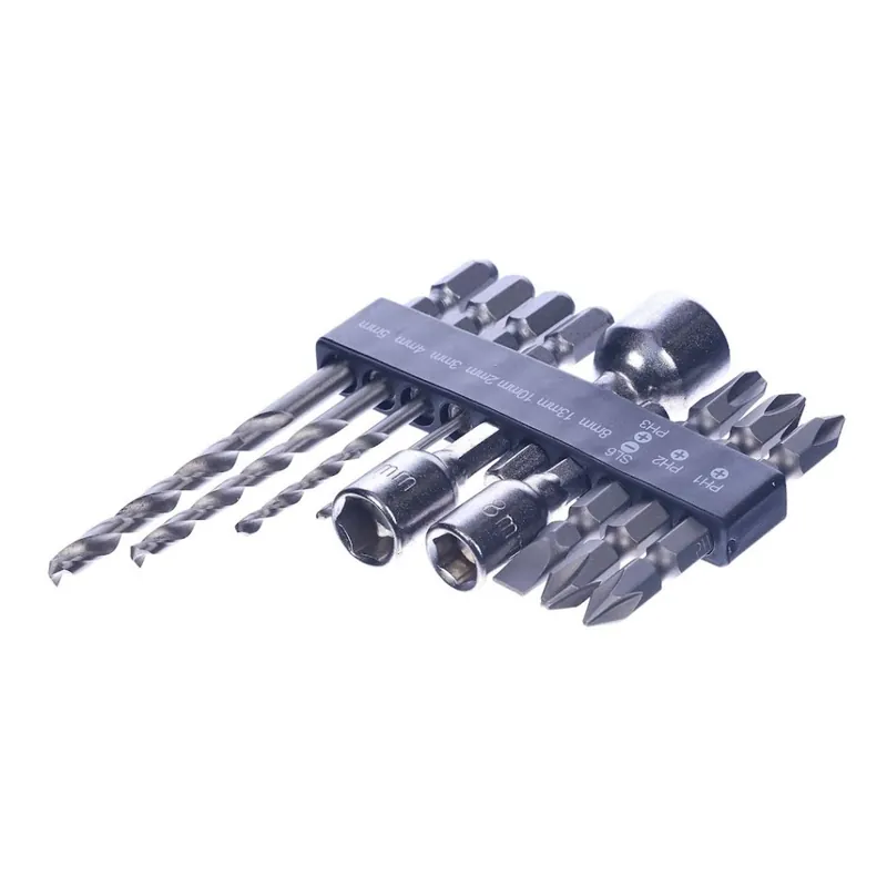 Univerzální sada bitů a nástrčných klíčů SK11 - 10 ks - 65 mm Oblíbený