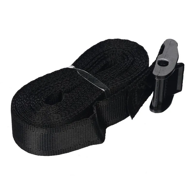 Velkoobchod Upínací popruh E-VALUE - černý - 25 mm x 4 m