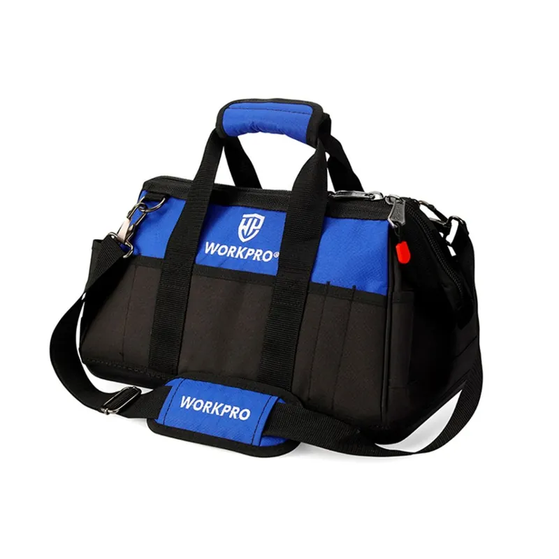 Kup Teď Uzavíratelná taška na nářadí WORKPRO s širokým ústím a zpevněným dnem - 510 mm