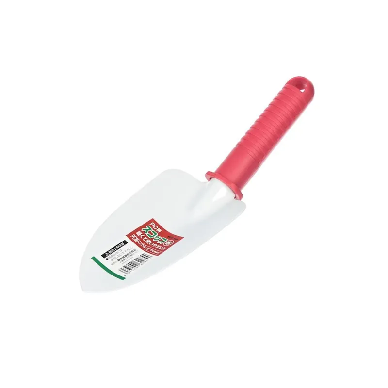 Luxusní Zahradní lopatka s plastovou rukojetí E-VALUE - červená - EGT-14R