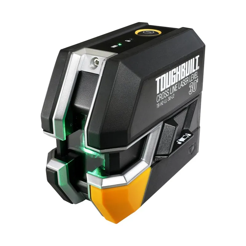 Zelený křížový laser TOUGHBUILT 10 m - TB-H2-LL-M10-L2 Aktuální