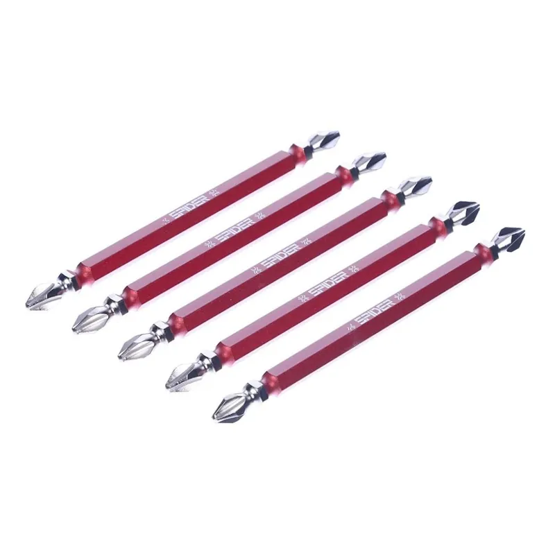 Hromadná Objednávka Japonská sada oboustranných šroubovacích bitů PH2 SK11 SPIDER - 5 ks - 110 mm