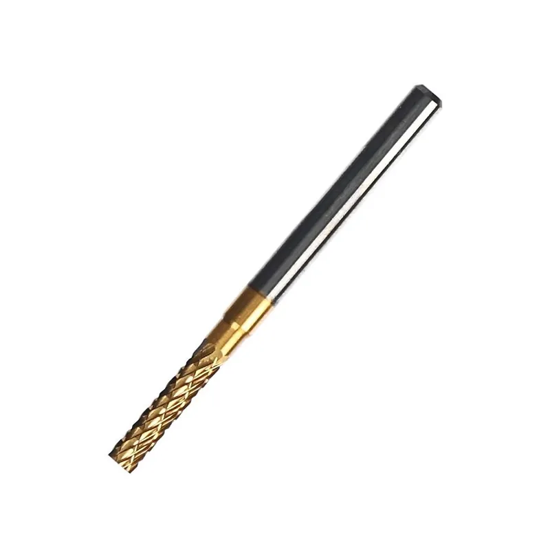 Trendový Karbidová válcová fréza s křížovým ozubením MX a titanovým povlakem SK11 - válcová - STCB-2