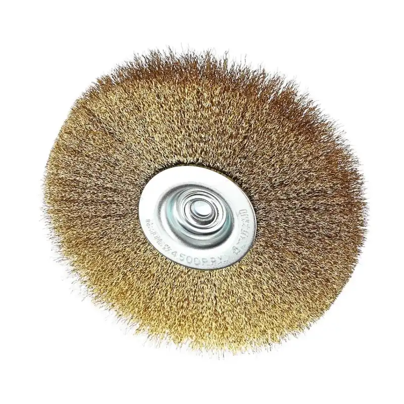 Dokud Zásoby Vydrží Měděný kotoučový kartáč s šestihrannou stopkou SK11 - 100 mm