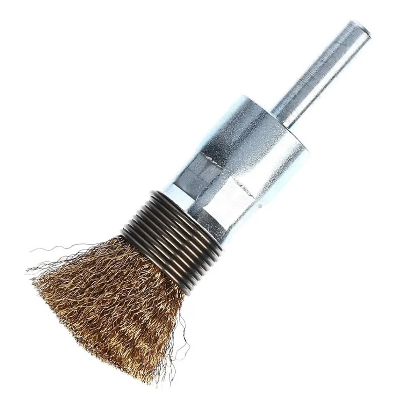 Akční Cena Mosazný drátěný kartáč s válcovým dříkem 6 mm SK11 - 19 mm