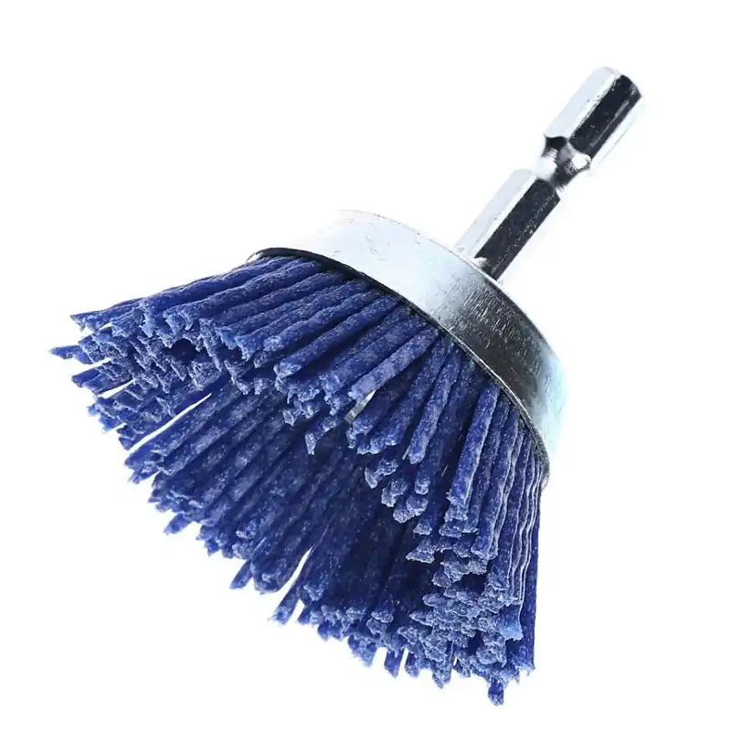 Vrácení Zdarma Nylonový abrazivní drátěný kartáč s šestihrannou stopkou SK11 - 50 mm - zrnitost #150