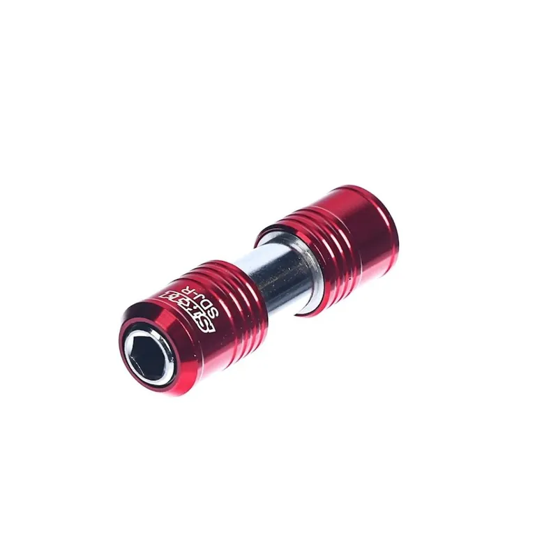 Vysoce Kvalitní Rychloupínací nástavec na bity s vnitřním šestihranem SK11 - červený - SDJ-R