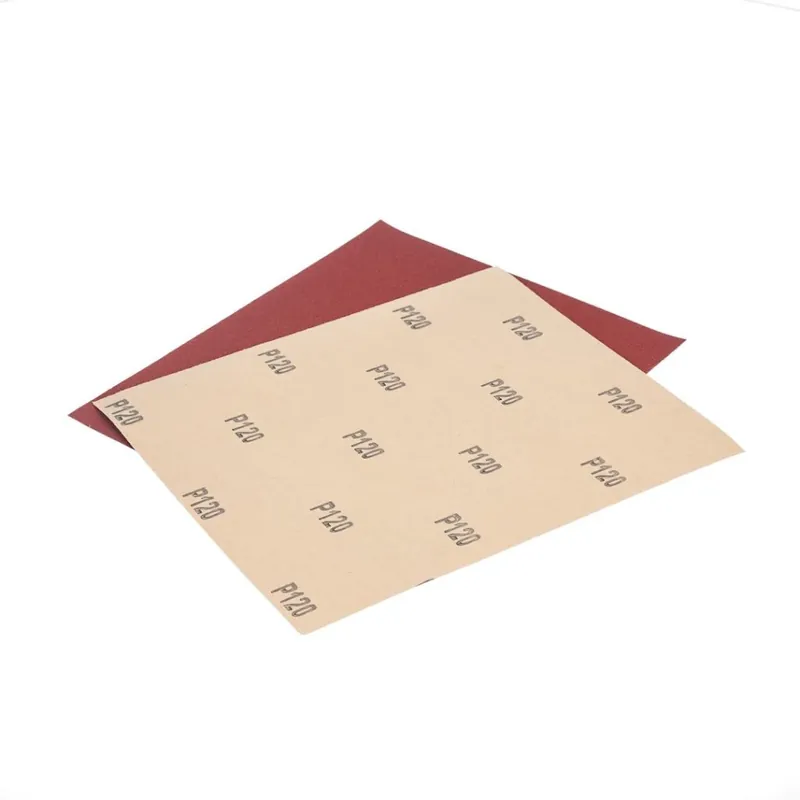 Sada brusných papírů WORKRPO - zrnitost #120 - 280×230 mm - WP259003 Nejlepší Cena