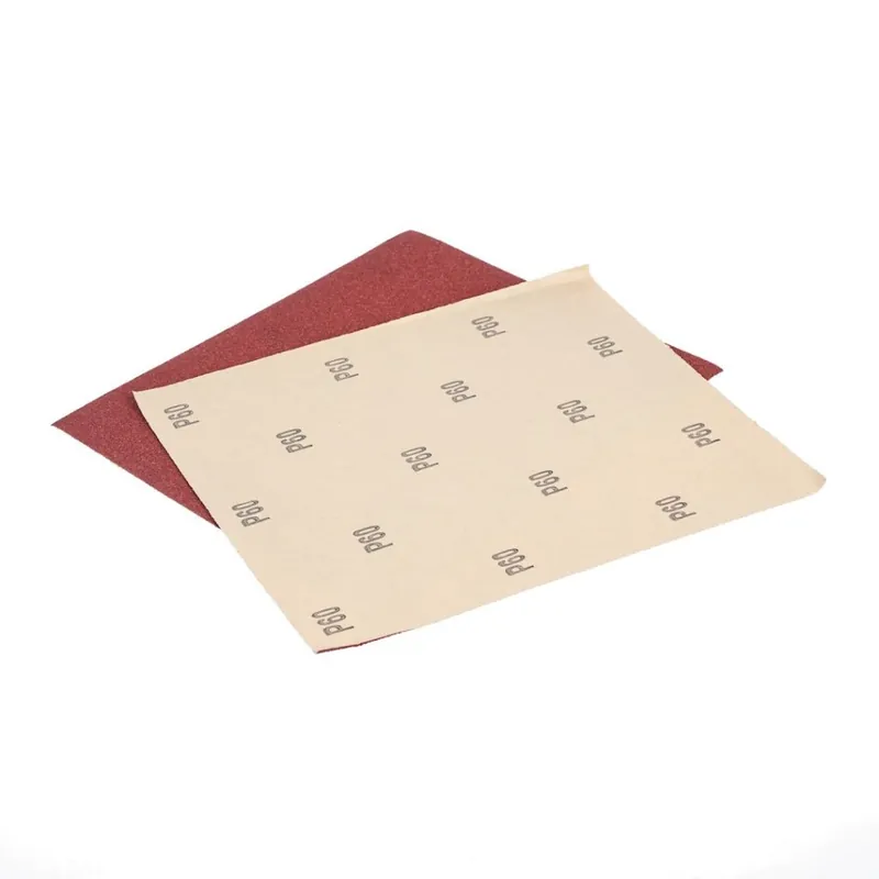 Moderní Sada brusných papírů WORKRPO - zrnitost #60 - 280×230 mm - WP259001