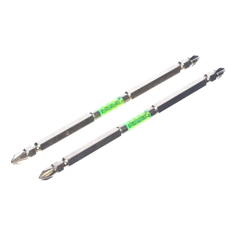 Vrácení Zdarma Sada japonských oboustranných bitů ve zlaté barvě PH2 SK11 - 2 ks - HRC62 - 150 mm