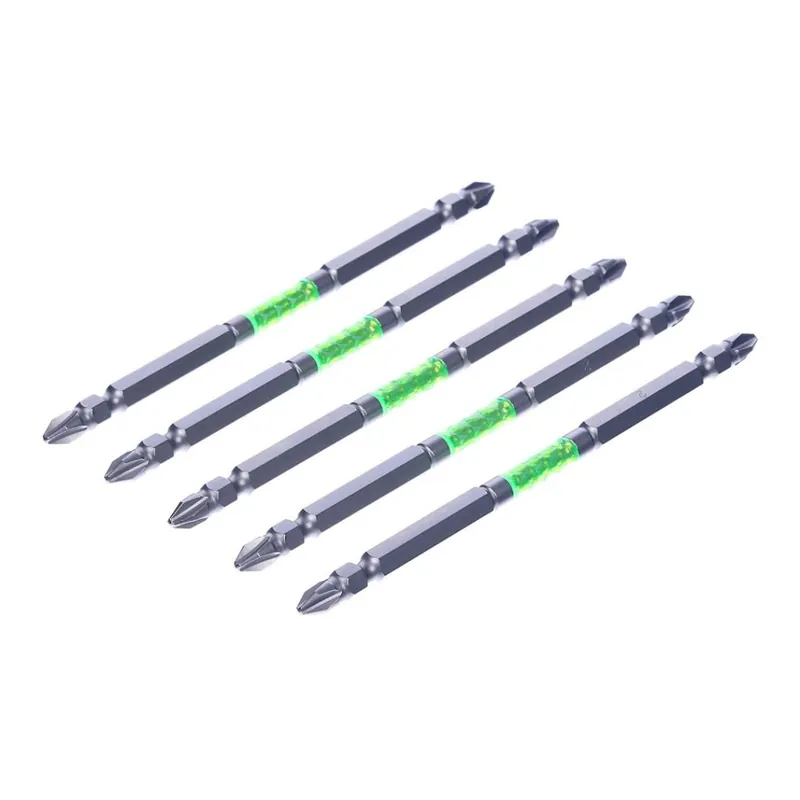 Sada japonských oboustranných křížových bitů PH2 SK11 - 5 ks - široké - 130 mm Akční Cena