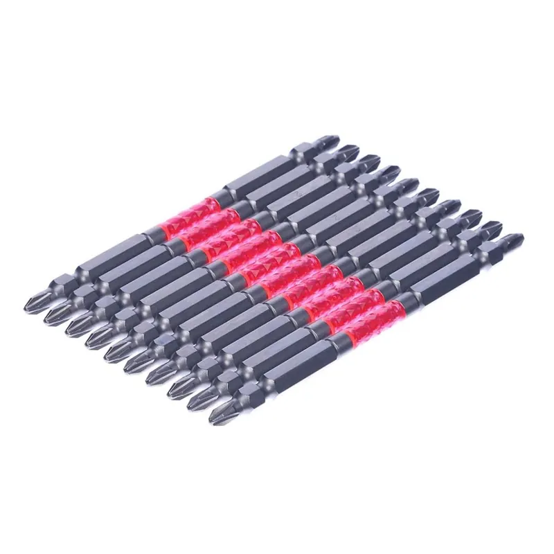 Sada japonských oboustranných šroubovacích bitů PH2 SK11 - 10 ks - slim - 110 mm Nejlepší Cena