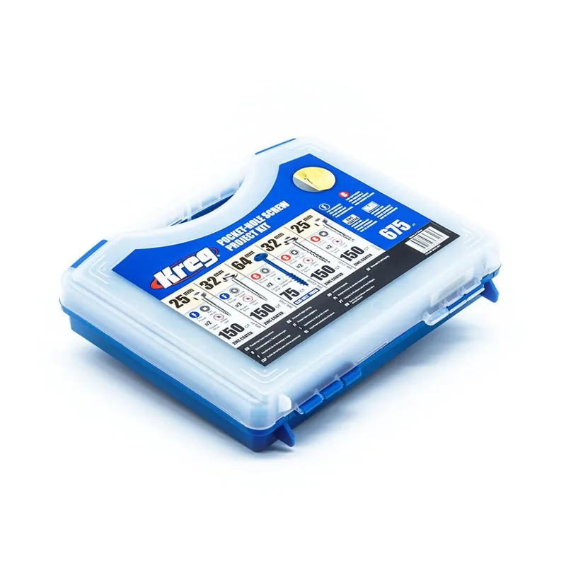 Trendový Sada samořezných šroubů KREG – 675 ks