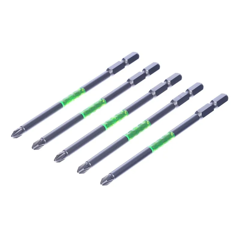 Sada japonských šroubovacích bitů s magnetickým hrotem PH2 SK11 - 5 ks - 120 mm Akční Cena